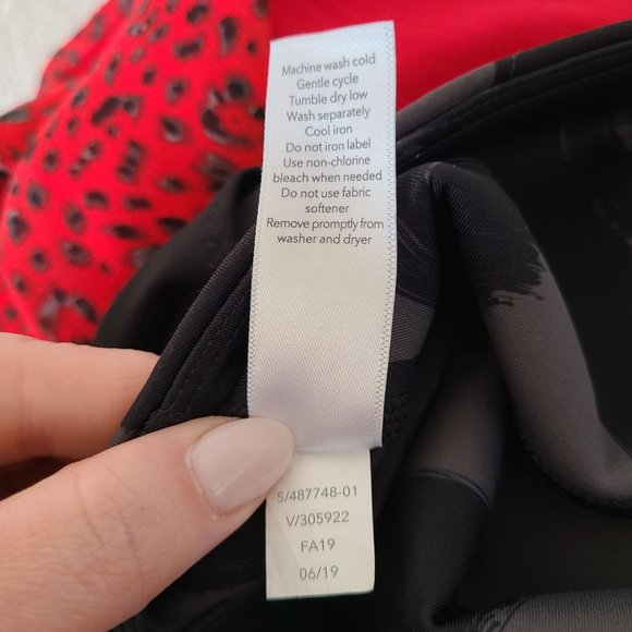 Athleta US Women's Size Small Tenacity 7/8 Tight Leggings Black Gray Athletic - Picture 8 of 11